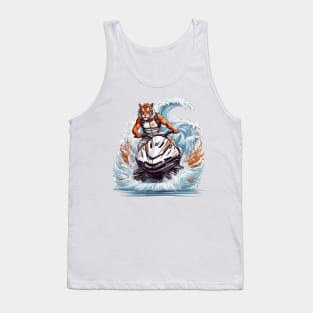 Jet ski Tiger Tank Top